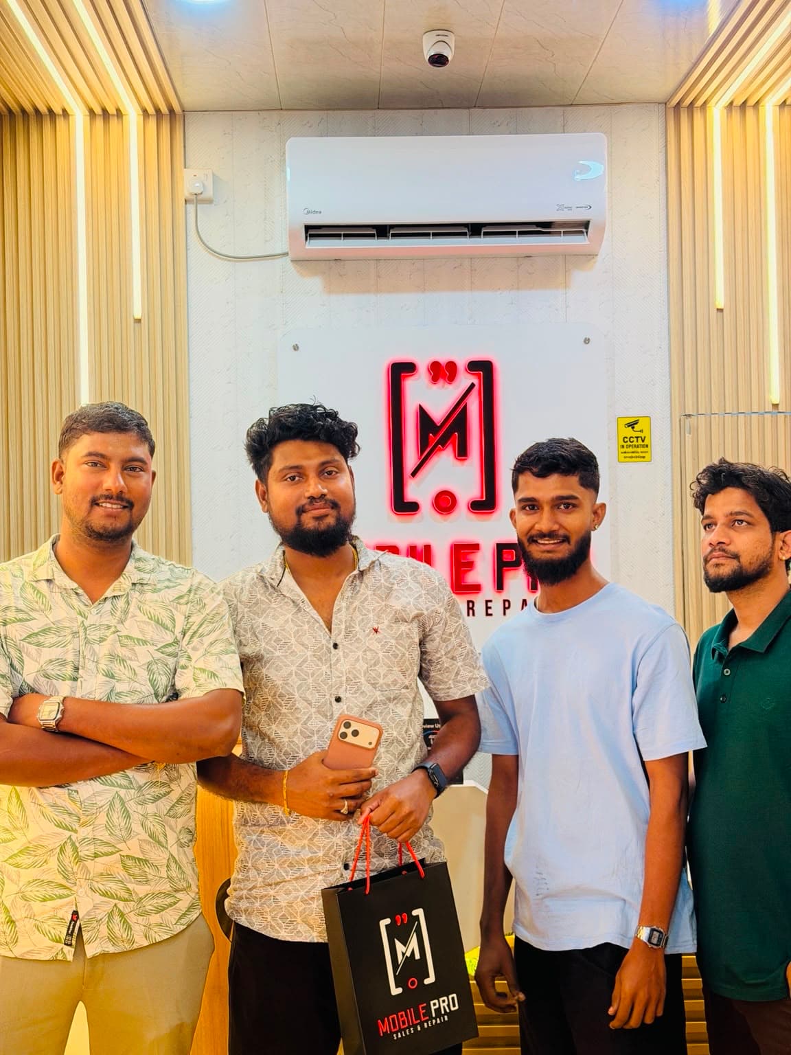 Happy customer